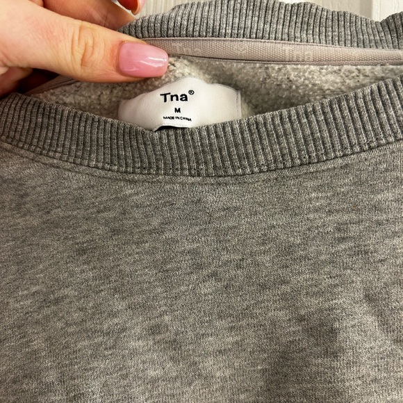Aritzia tna grey sweatshirt !! - Picture 5 of 6